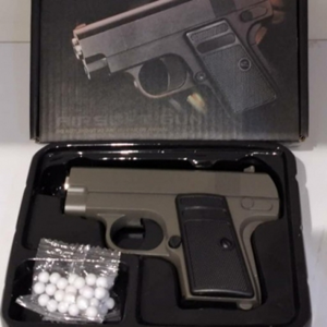 تفنگ اسباب بازی کلت فلزی ساچمه ای ایرسافت گان مدل AIRSOFT GUN V6_اسباب بازی